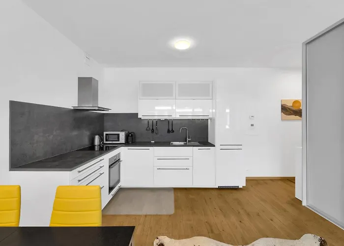 Riverside Luxury With Garage Apartamento
